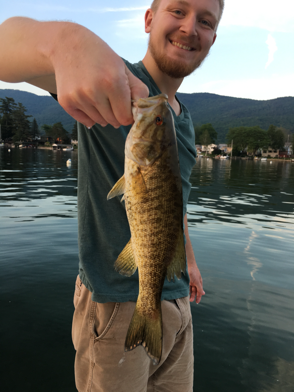 Fishing on Lake George